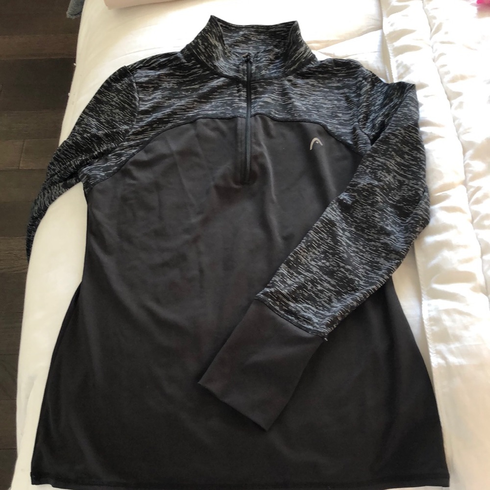 Workout half zip